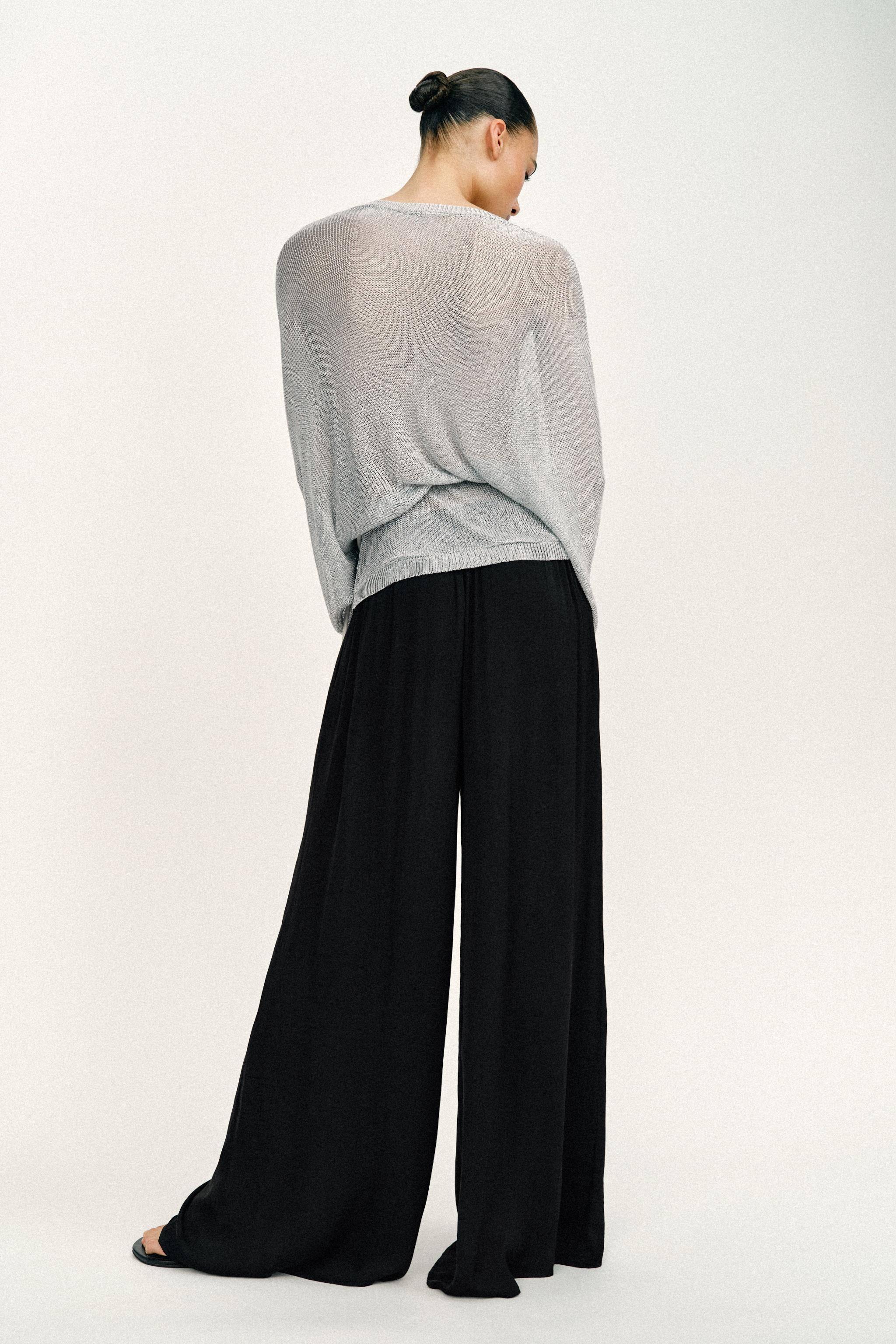 FLOWY WIDE LEG PANTS